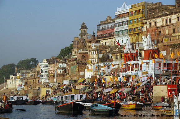 Ruta  de  la  Seda  Puerto Rio Ganges India