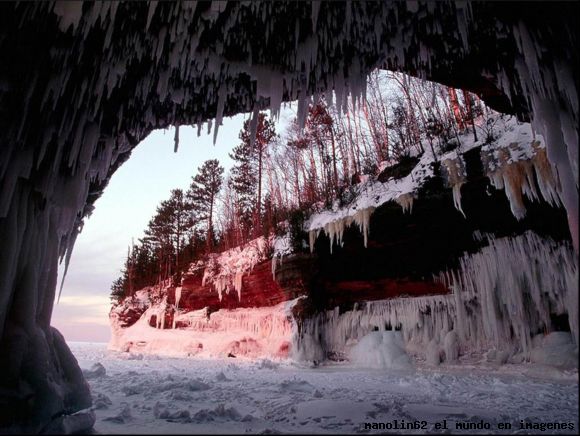 gruta de hielo