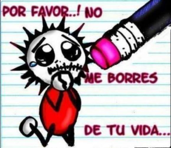 No me borres de tu vida