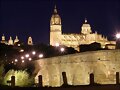 catedral sobre el puente romano,salamanca