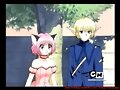 Mew Zoey and El Caballero azul