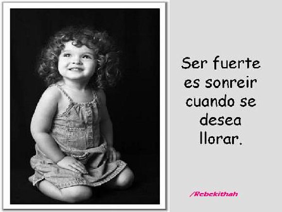 Ser fuerte