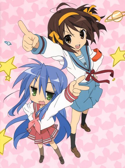 Konata Izumi & Haruhi Suzumiya