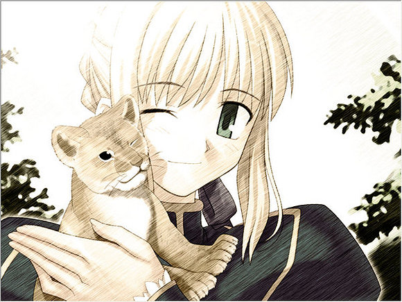 Saber, para sus fans... ♥