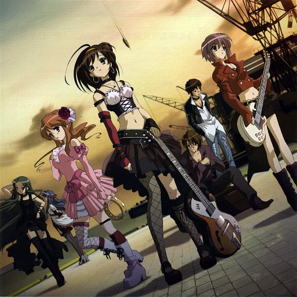Music Suzumiya Haruhi no Yuutsu.