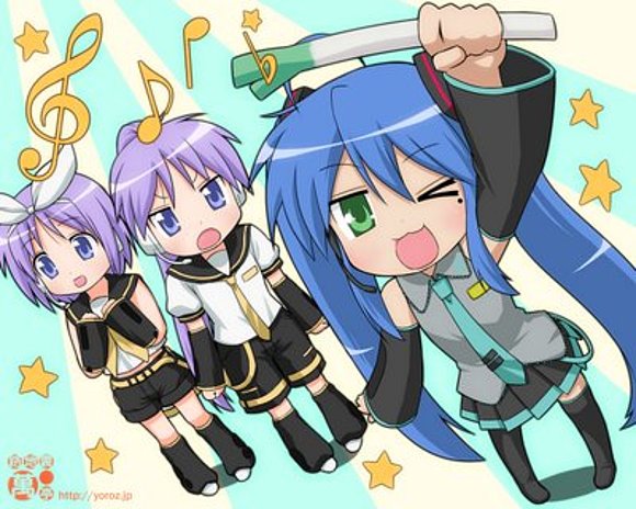 lucky star  A La Onda Vicaloid¡!!!