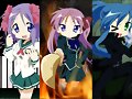 Lucky Star : Tsukasa, Kagami &amp; Konata.
