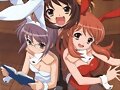 Suzumiya Haruhi no Yuutsu Como Conejos