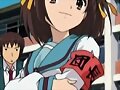 Haruhi &amp; Kyon.