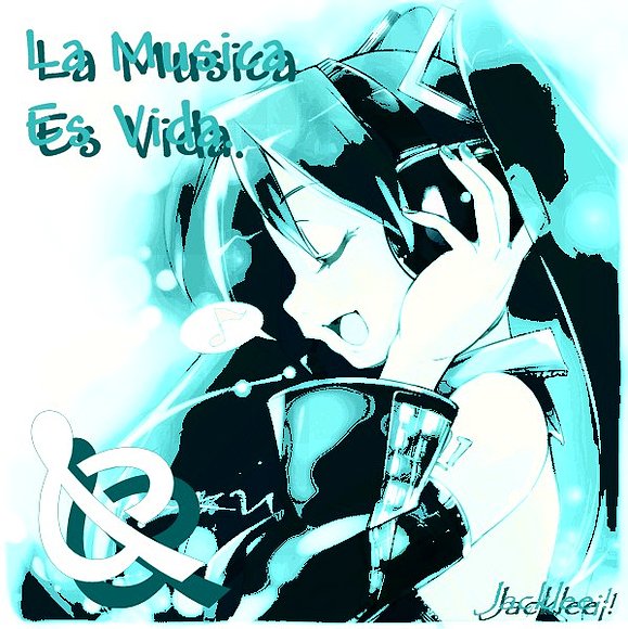 Si La Musica Es Vida, Espero No Estar Muerta...