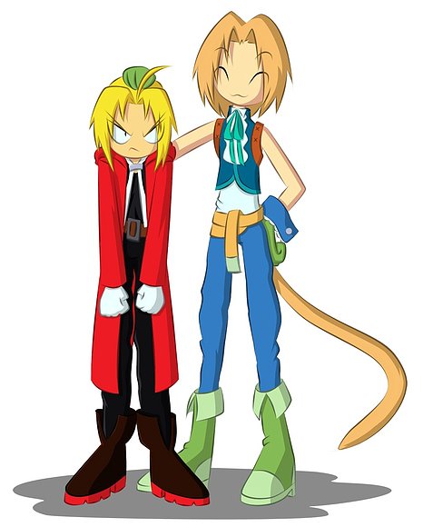 Edward & Zidane - Fullmetal Fantasy... Jejeje