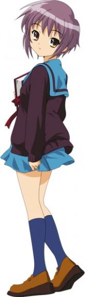 Yuki Nagato (Suzumiya Haruhi no Yuutsu).