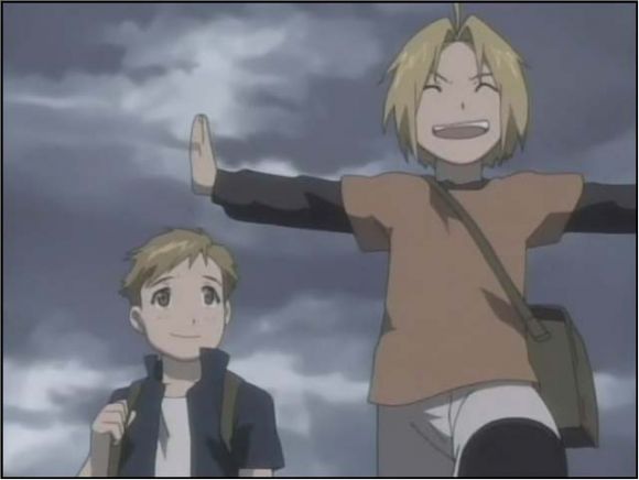 Alphonse y Edward Elric