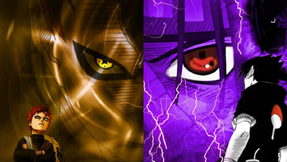gaara vs sasuke