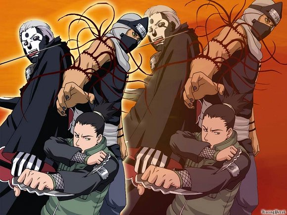 Shikamaru y Hidan