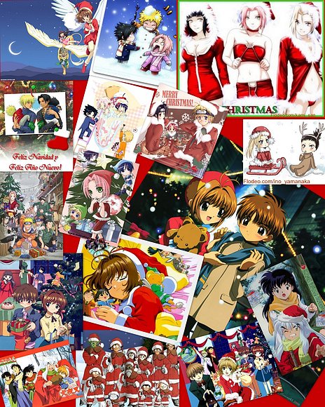 collage navideño