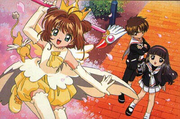 Sakura, Shaoran, Tomoyo y Kero