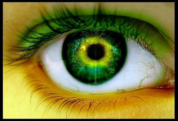 ojo verde