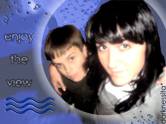 Mi hermano y yo :)