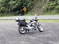 Guzzi en el Braulio Carrillo