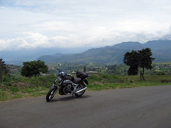 Vista hacia Turrialba