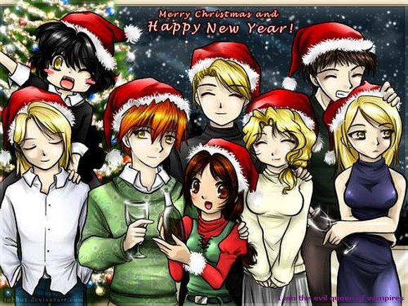 Feliz navidad y año nuevo