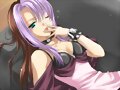 purple girl