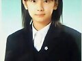 de peque&ntilde;ita con mi uniforme del escuela