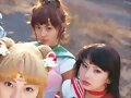 CON USAGI Y MAKOTO