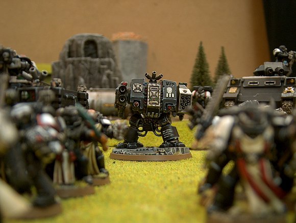 Warhammer 40000 Dreadnought Templarios Negros