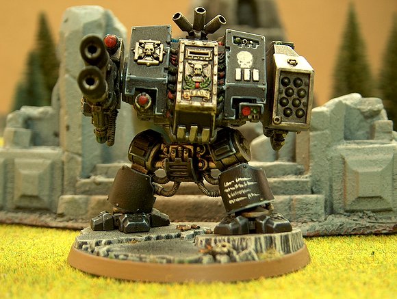 Warhammer 40000 Dreadnought Templarios Negros