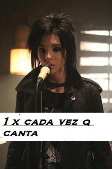 1 lagrima x cada  vez q canta