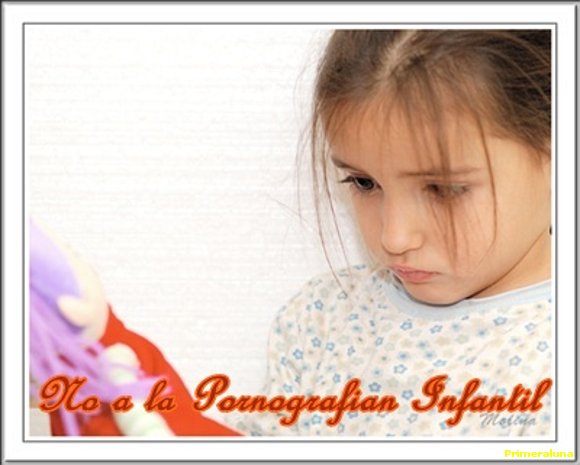 NO A LA PORNOGRAFIA INFANTIL