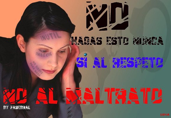 NO AL MALTRATO DE GENERO BASTA YA