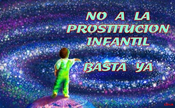 NO A LA PROSTITUCION INFANTIL