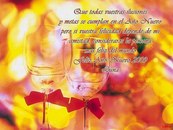 FELIZ AÑO NUEVO 2009