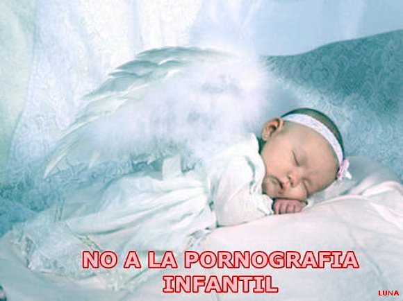 NO A LA PORNOGRAFIA INFANTIL