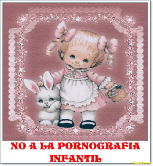 NO A LA PORNOGRAFIA INFANTIL