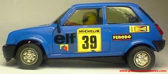 renault 5 azul exin