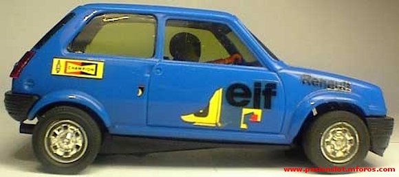 renault 5 azul exin