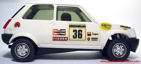 renault 5 exin blanco
