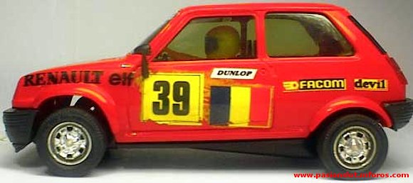 renault 5 exin rojo