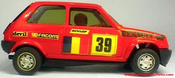renault 5 exin rojo