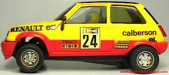 renault 5 calberson exin