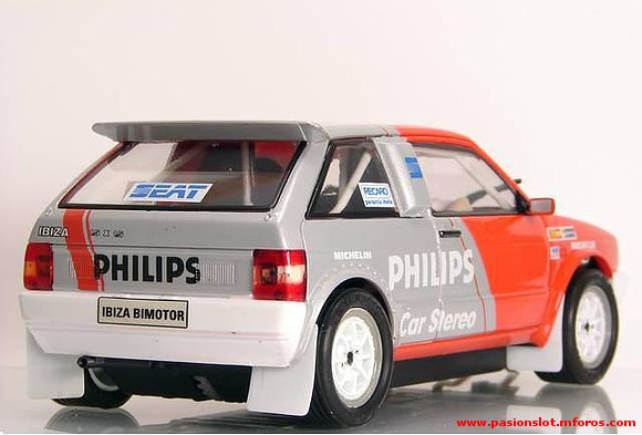 seat ibiza bimotor scalextric