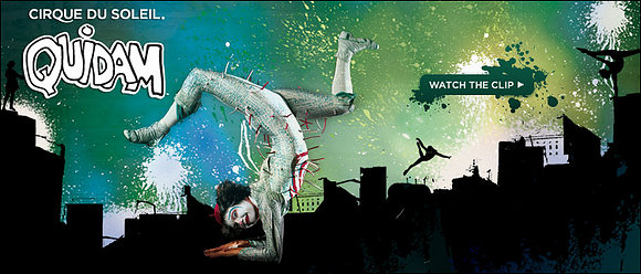 El cirque du soleil Quidam