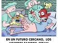 jeje estaria bien q los hombres dieran a luz