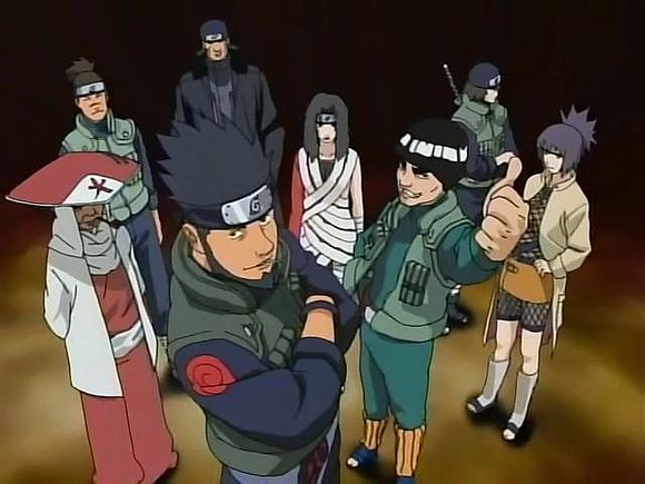 Bueno tenemos al Hokage-sama, Asuma, Kurenai, etc.