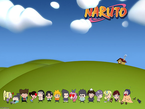 Chibis de naruto shippuden!!