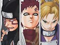 Equipo de la Arena, Temari, Gaara y Kankurou